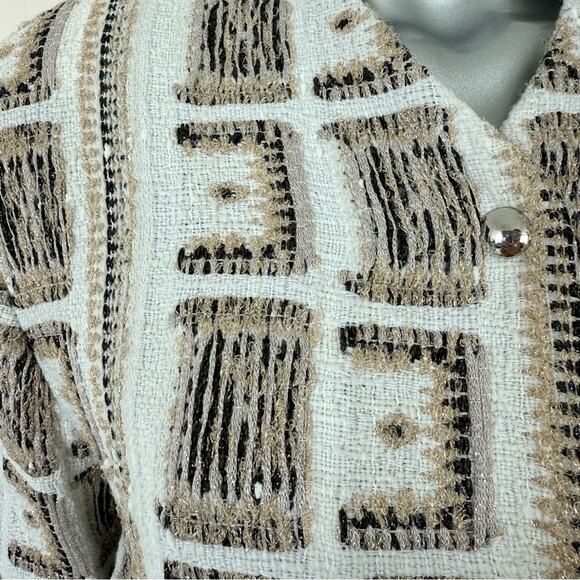 NWT!!! IRO Paris Lullia Embroide jacket size 34 FR or 4 US Retail 1395$ - Picture 5 of 11